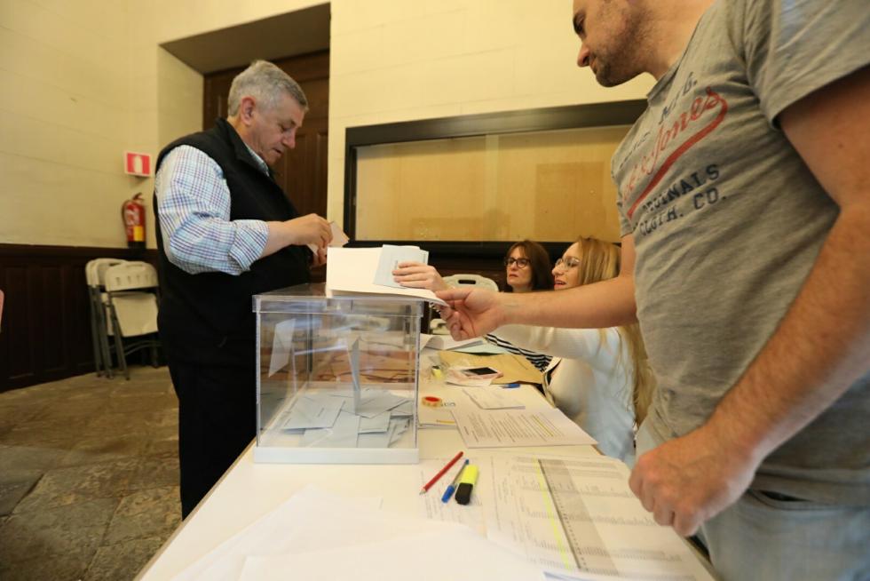 Votaciones en las elecciones municipales, autonómicas y europeas en Huesca