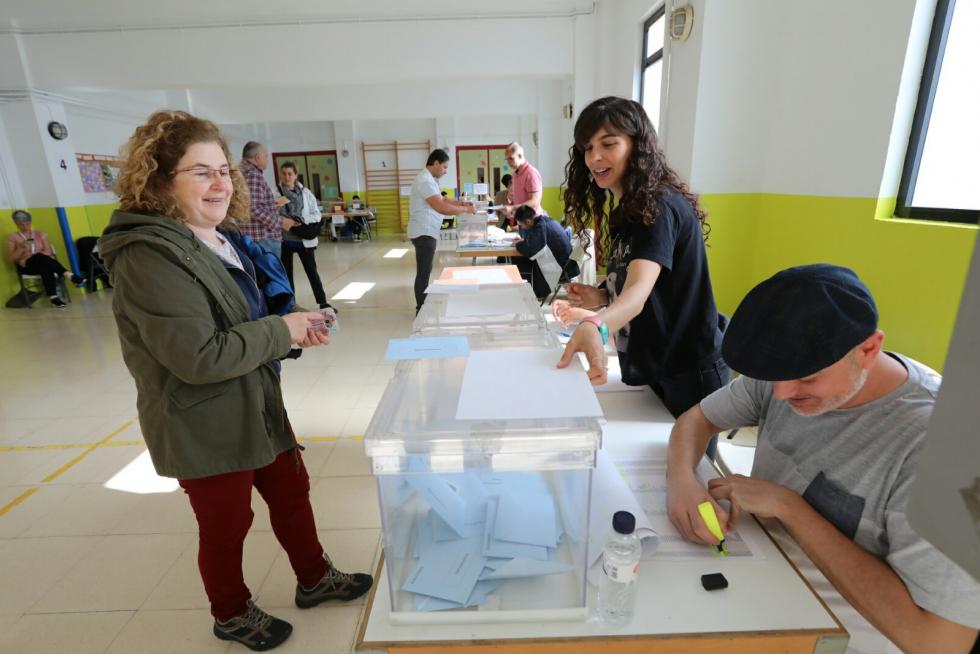 Votaciones en las elecciones municipales, autonómicas y europeas en Huesca