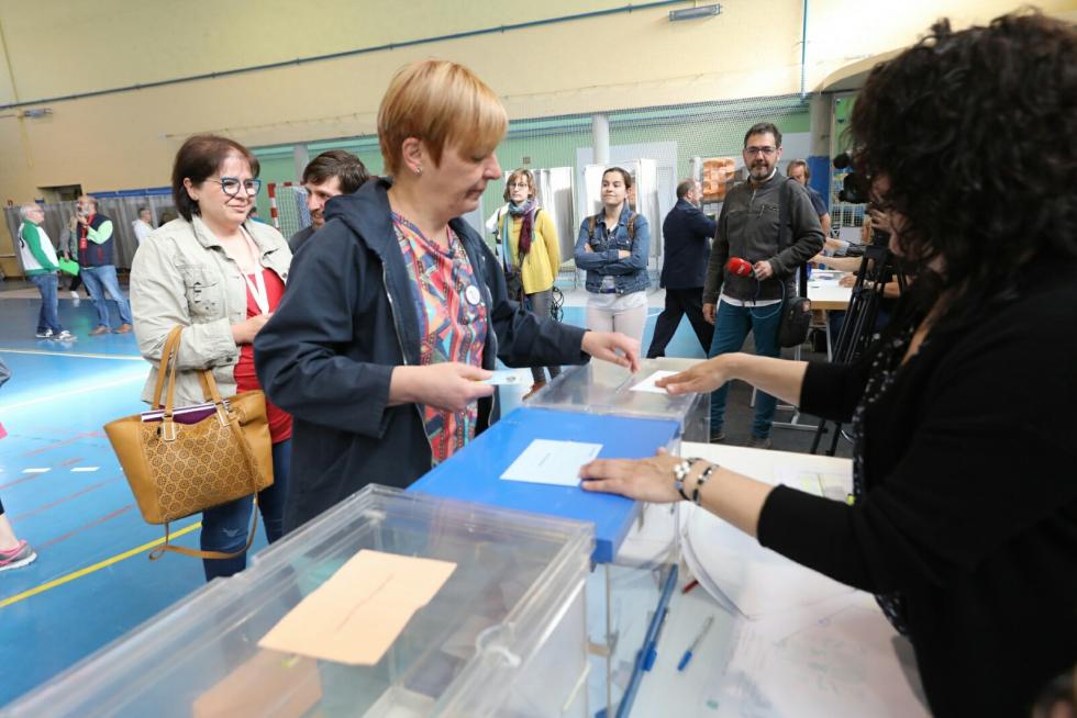 Votaciones en las elecciones municipales, autonómicas y europeas en Huesca