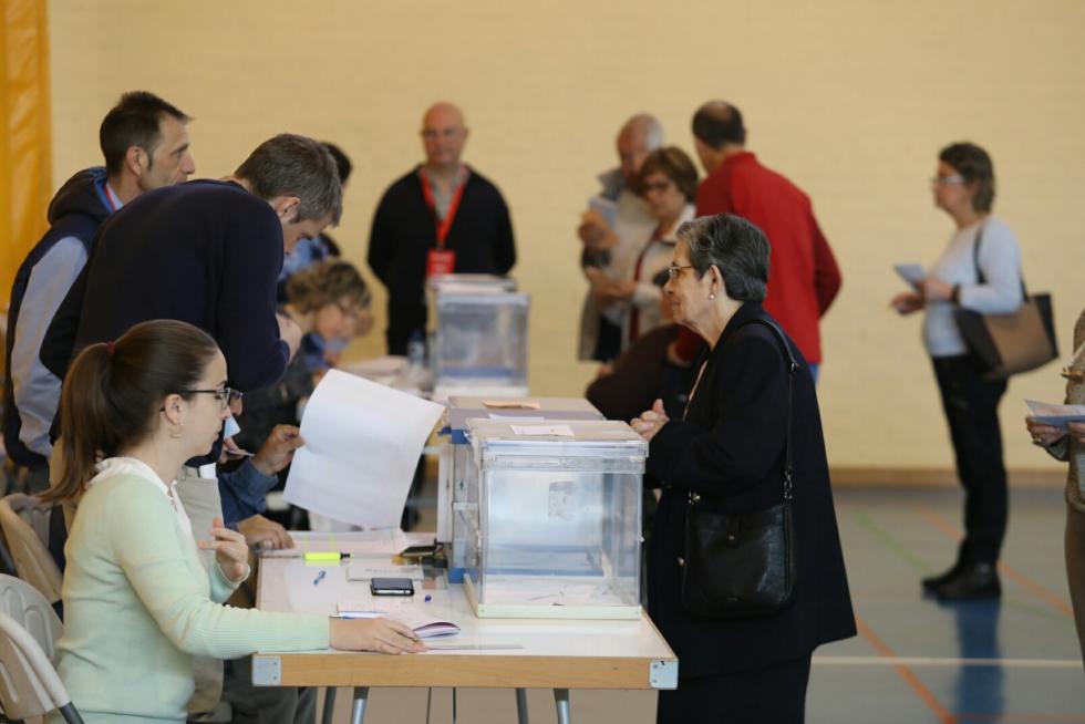 Votaciones en las elecciones municipales, autonómicas y europeas en Huesca
