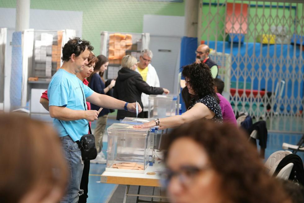 Votaciones en las elecciones municipales, autonómicas y europeas en Huesca
