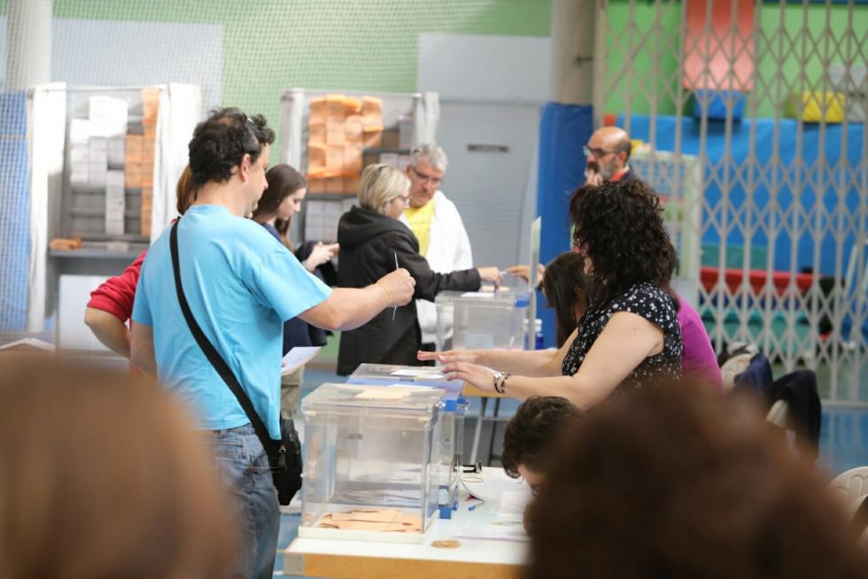 Votaciones en las elecciones municipales, autonómicas y europeas en Huesca