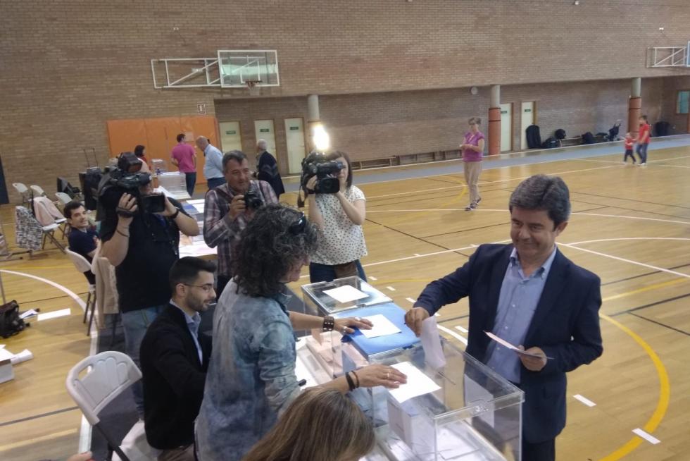 Votaciones en las elecciones municipales, autonómicas y europeas en Huesca