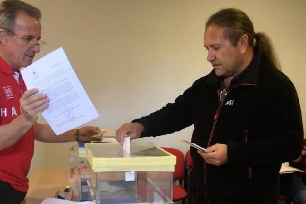 Votaciones en las elecciones municipales, autonómicas y europeas en Huesca