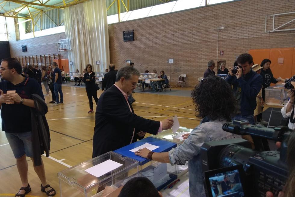 Votaciones en las elecciones municipales, autonómicas y europeas en Huesca