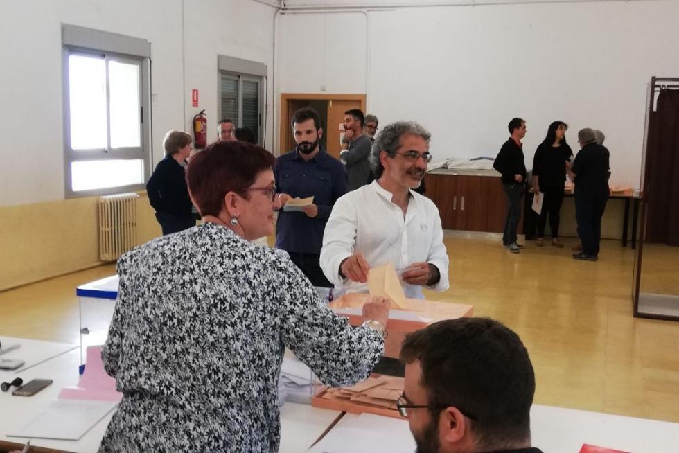 Votaciones en las elecciones municipales, autonómicas y europeas en Huesca