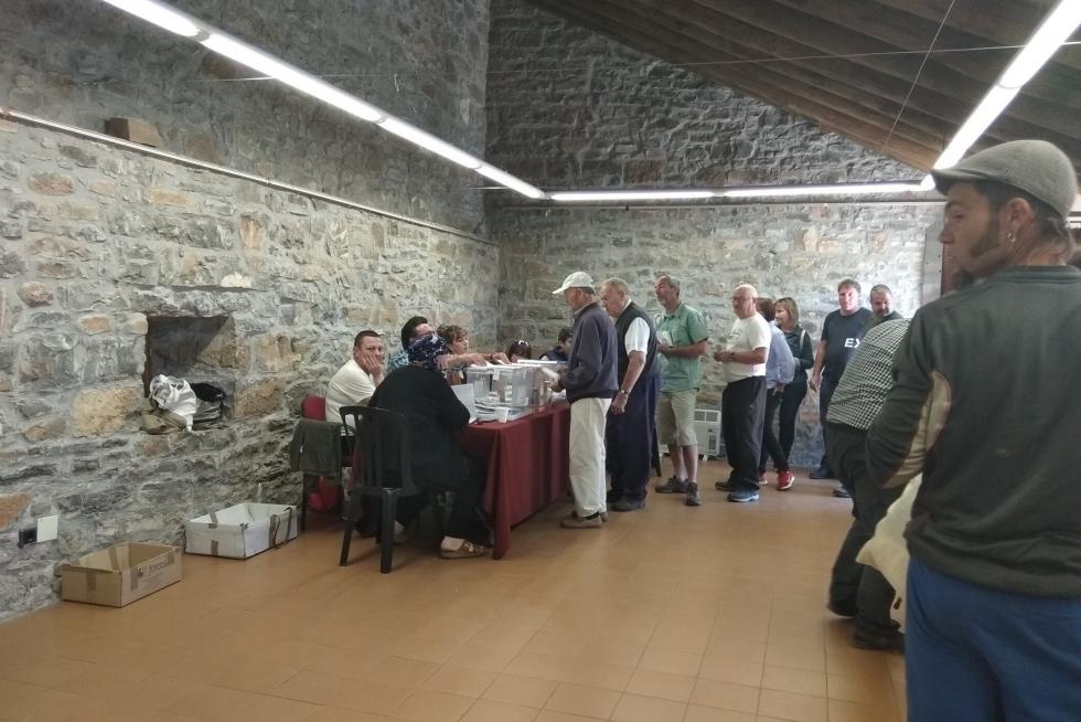 Votaciones en las elecciones municipales, autonómicas y europeas en Huesca