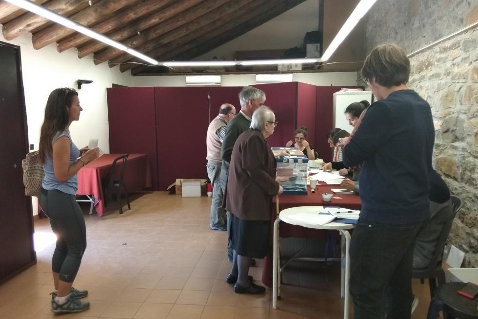 Votaciones en las elecciones municipales, autonómicas y europeas en Huesca