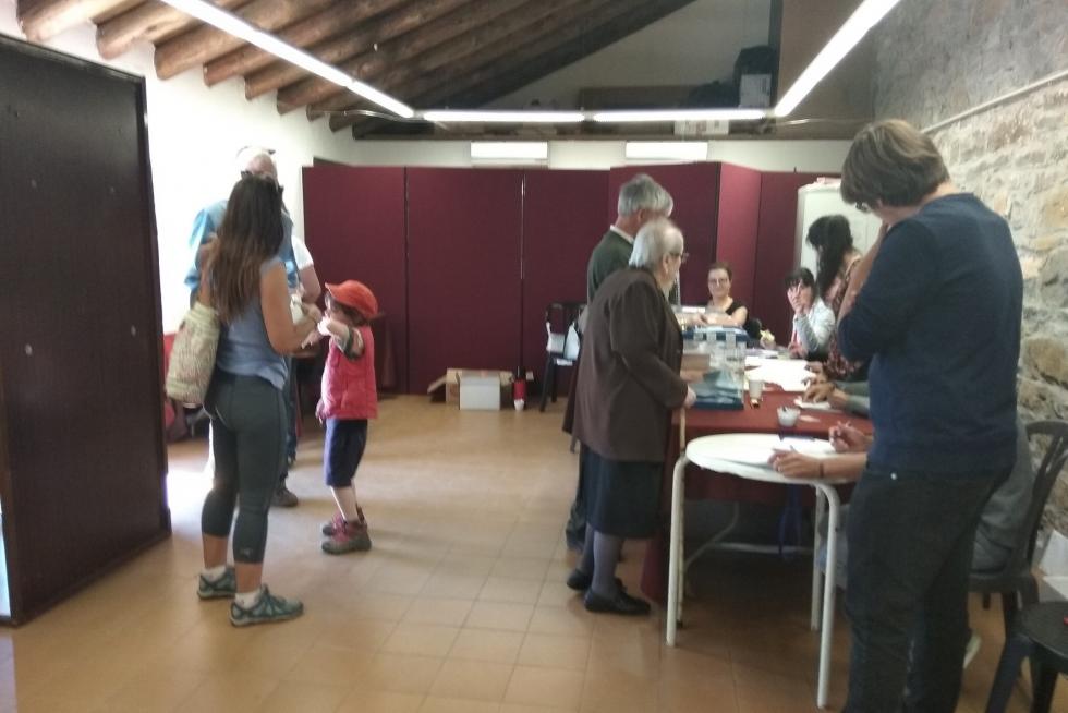 Votaciones en las elecciones municipales, autonómicas y europeas en Huesca