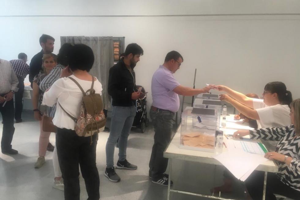 Votaciones en las elecciones municipales, autonómicas y europeas en Huesca