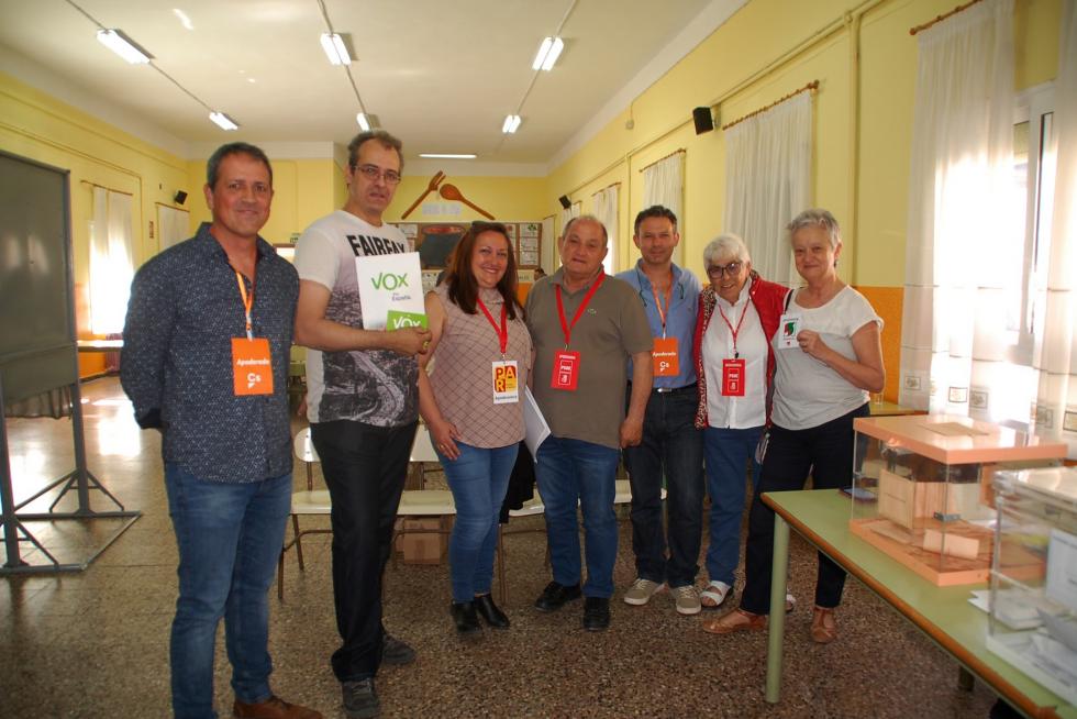 Votaciones en las elecciones municipales, autonómicas y europeas en Huesca