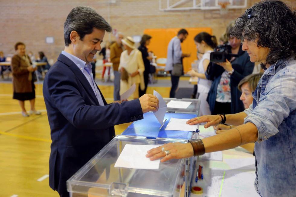 Votaciones en las elecciones municipales, autonómicas y europeas en Huesca