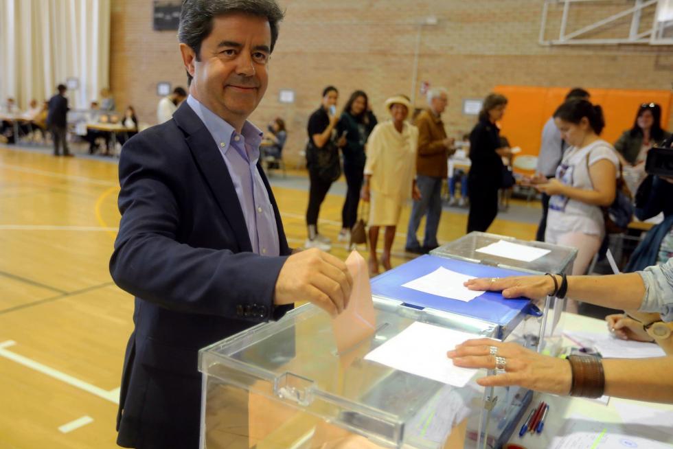 Votaciones en las elecciones municipales, autonómicas y europeas en Huesca