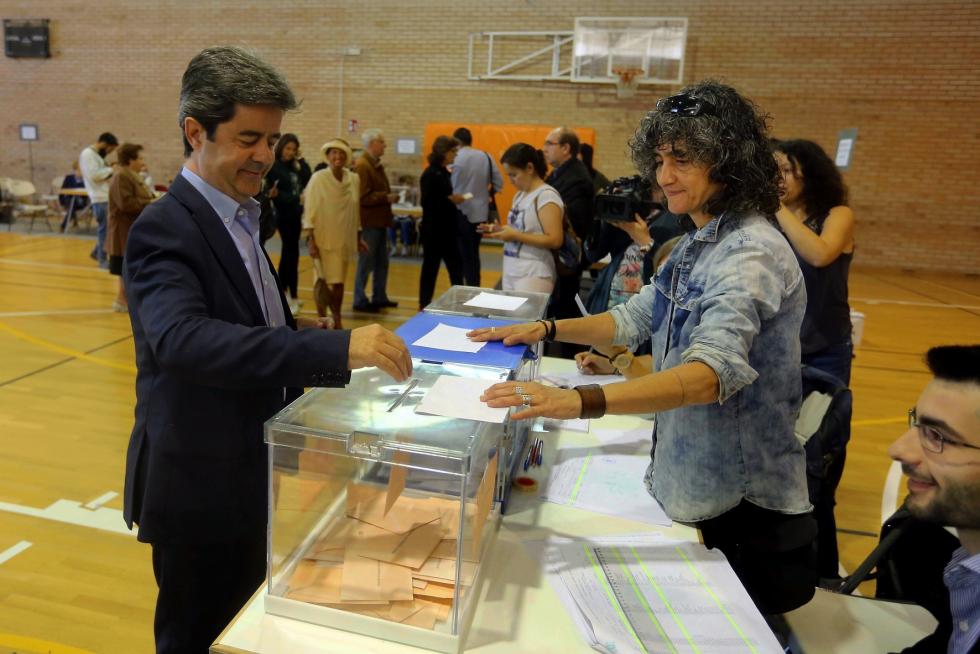 Votaciones en las elecciones municipales, autonómicas y europeas en Huesca