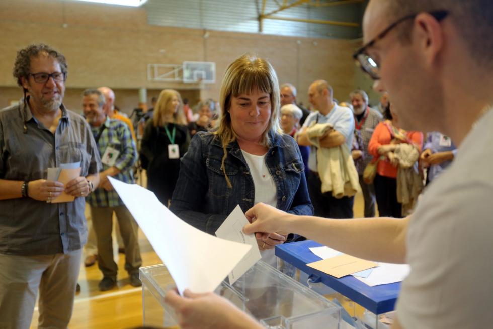 Votaciones en las elecciones municipales, autonómicas y europeas en Huesca