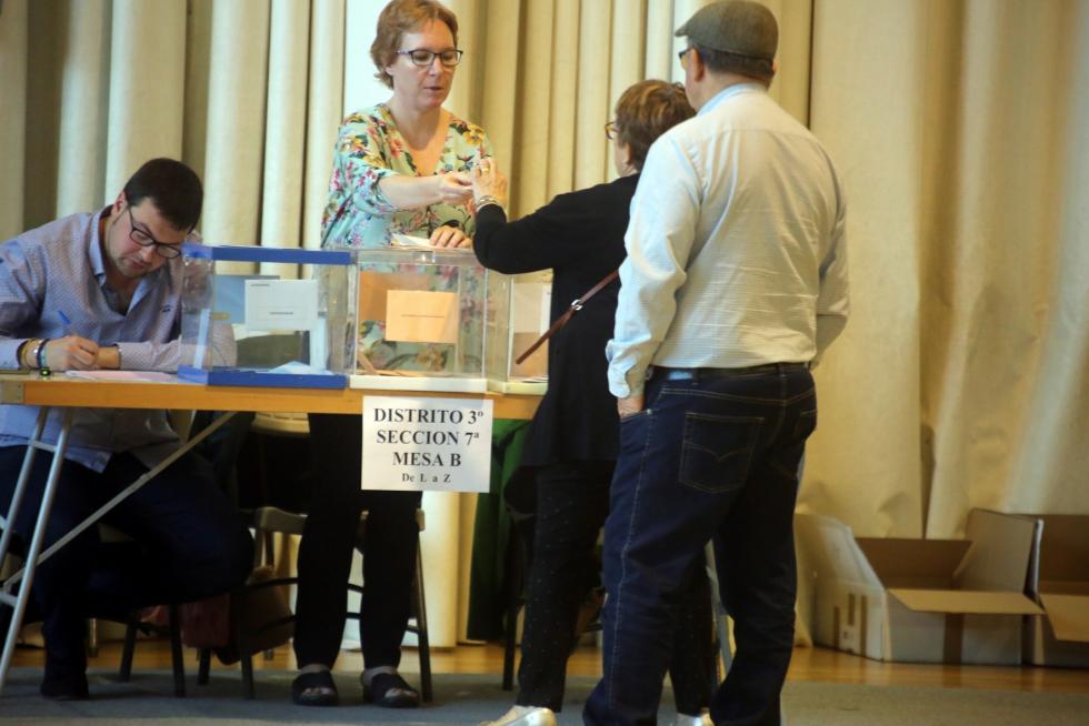 Votaciones en las elecciones municipales, autonómicas y europeas en Huesca
