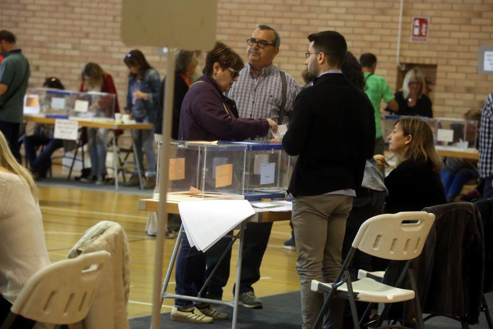 Votaciones en las elecciones municipales, autonómicas y europeas en Huesca