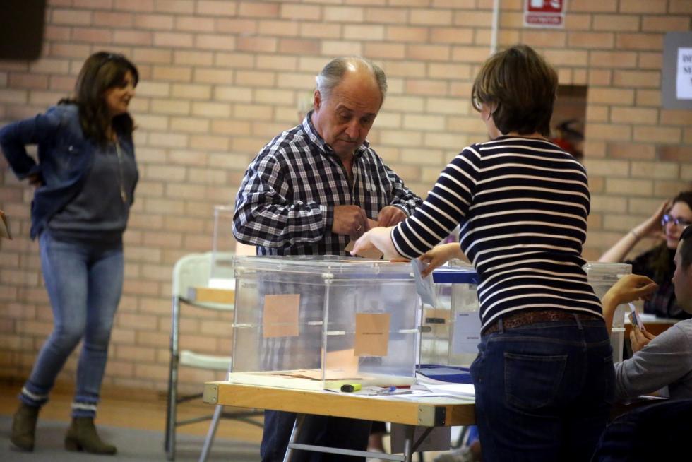 Votaciones en las elecciones municipales, autonómicas y europeas en Huesca