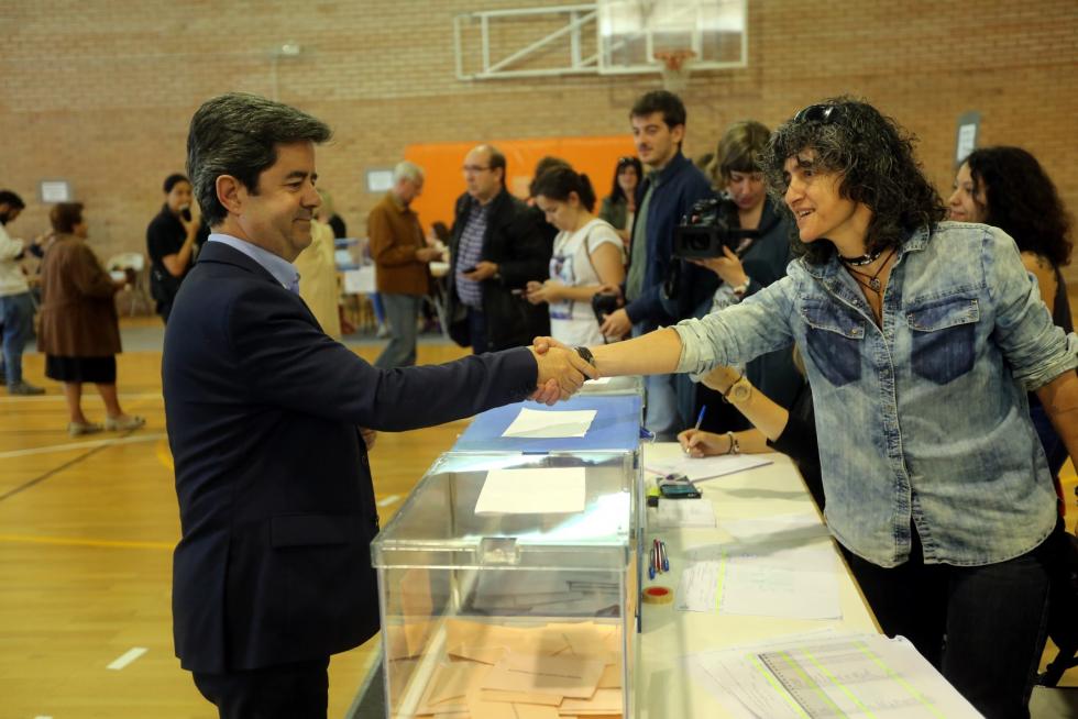 Votaciones en las elecciones municipales, autonómicas y europeas en Huesca