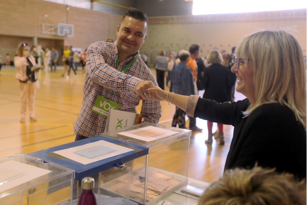 Votaciones en las elecciones municipales, autonómicas y europeas en Huesca