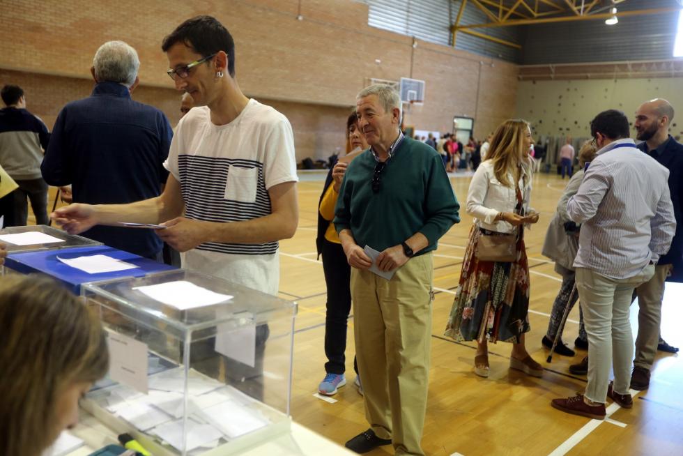Votaciones en las elecciones municipales, autonómicas y europeas en Huesca