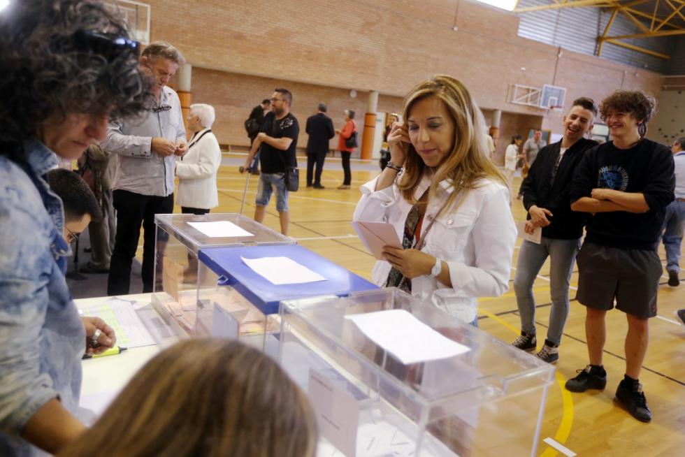 Votaciones en las elecciones municipales, autonómicas y europeas en Huesca