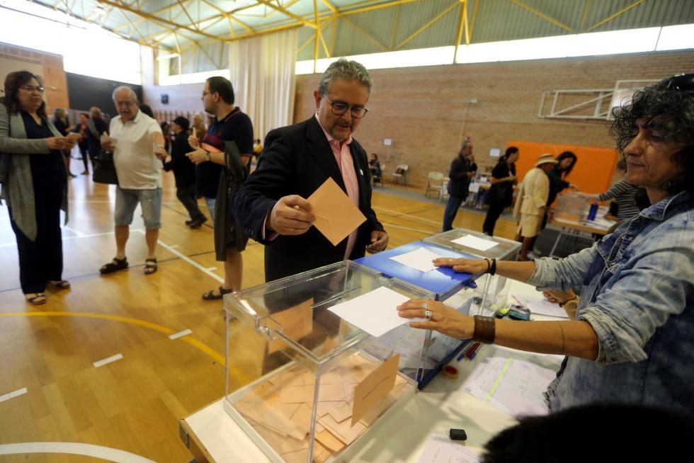 Votaciones en las elecciones municipales, autonómicas y europeas en Huesca