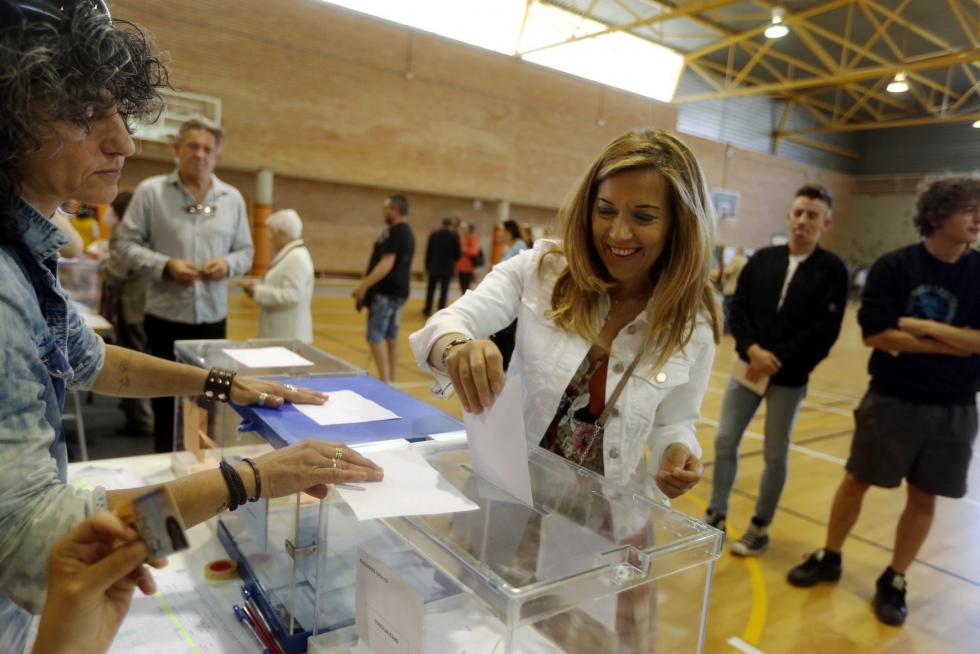 Votaciones en las elecciones municipales, autonómicas y europeas en Huesca