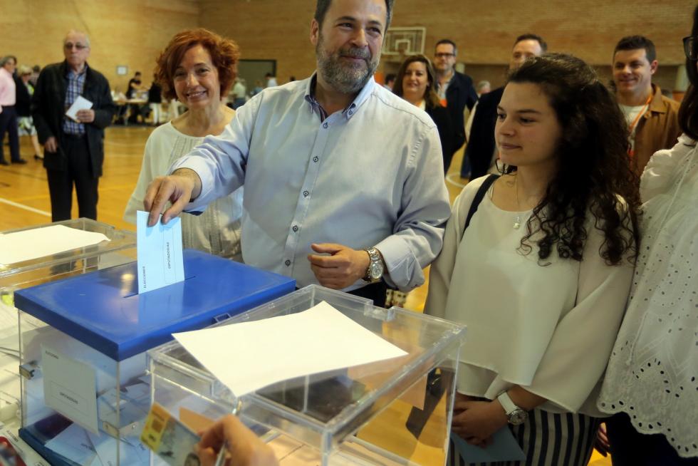 Votaciones en las elecciones municipales, autonómicas y europeas en Huesca
