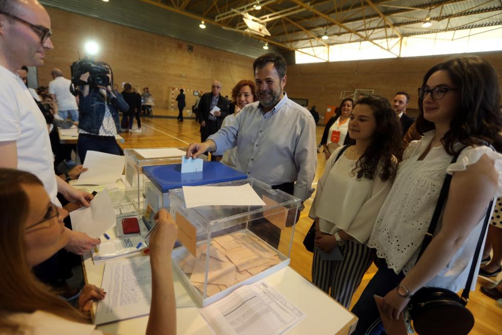 Votaciones en las elecciones municipales, autonómicas y europeas en Huesca