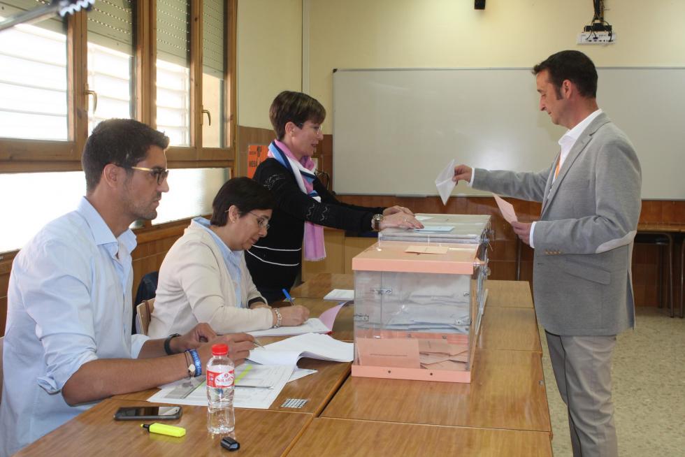 Votaciones en las elecciones municipales, autonómicas y europeas en Huesca