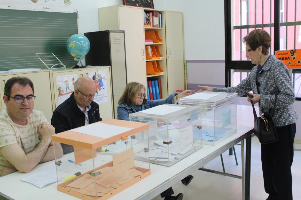 Votaciones en las elecciones municipales, autonómicas y europeas en Huesca