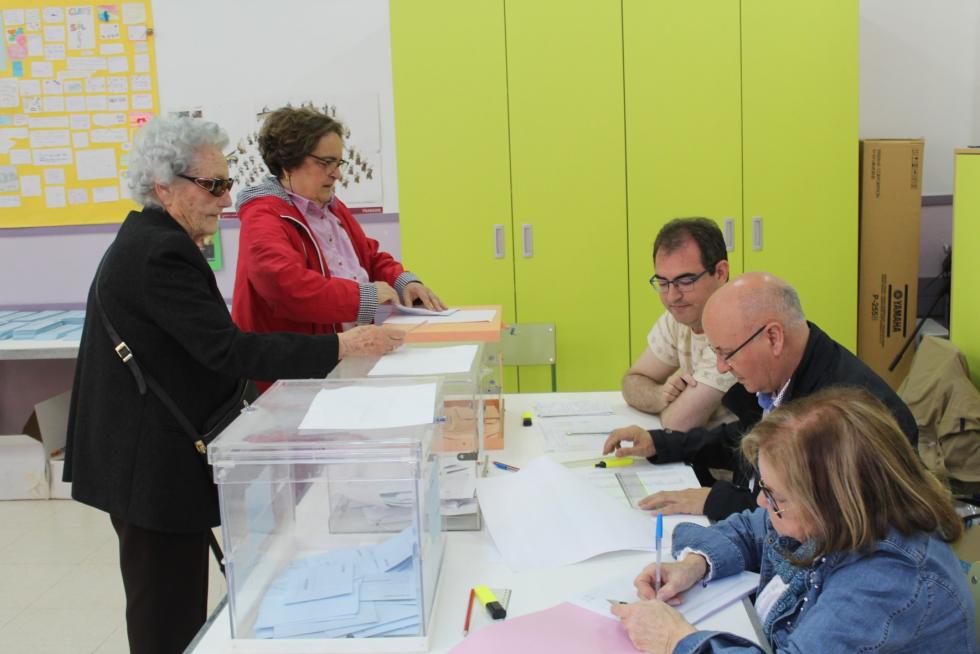 Votaciones en las elecciones municipales, autonómicas y europeas en Huesca