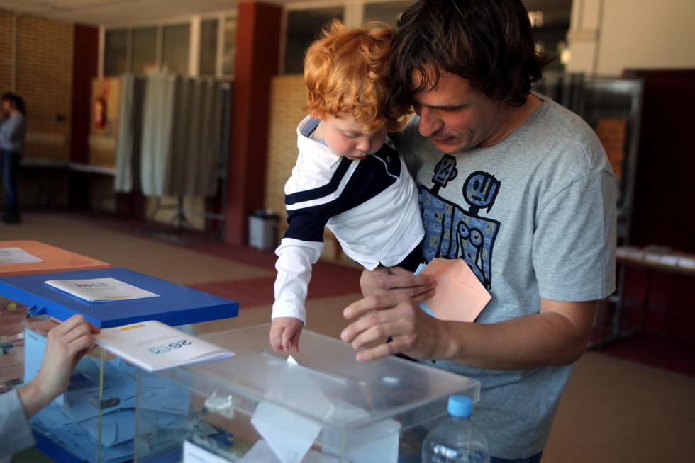 Votaciones en las elecciones municipales, autonómicas y europeas en Huesca