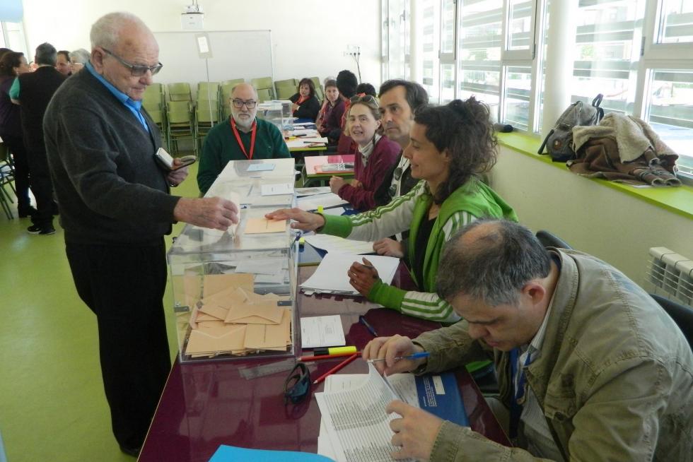 Votaciones en las elecciones municipales, autonómicas y europeas en Huesca