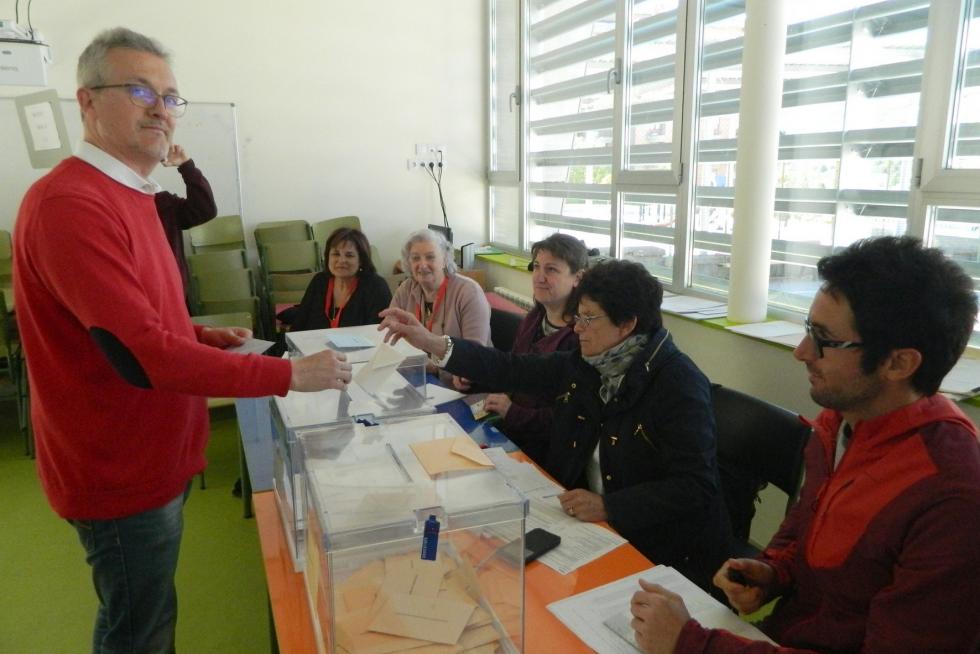 Votaciones en las elecciones municipales, autonómicas y europeas en Huesca