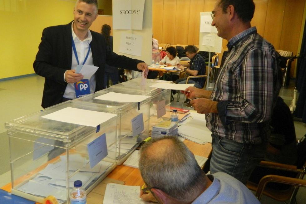 Votaciones en las elecciones municipales, autonómicas y europeas en Huesca