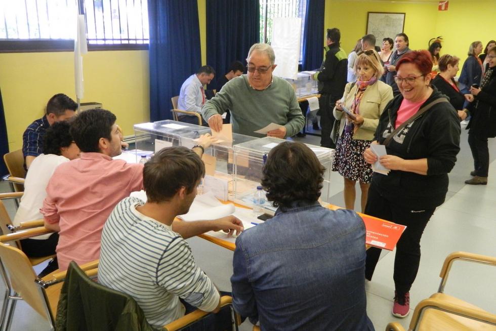 Votaciones en las elecciones municipales, autonómicas y europeas en Huesca