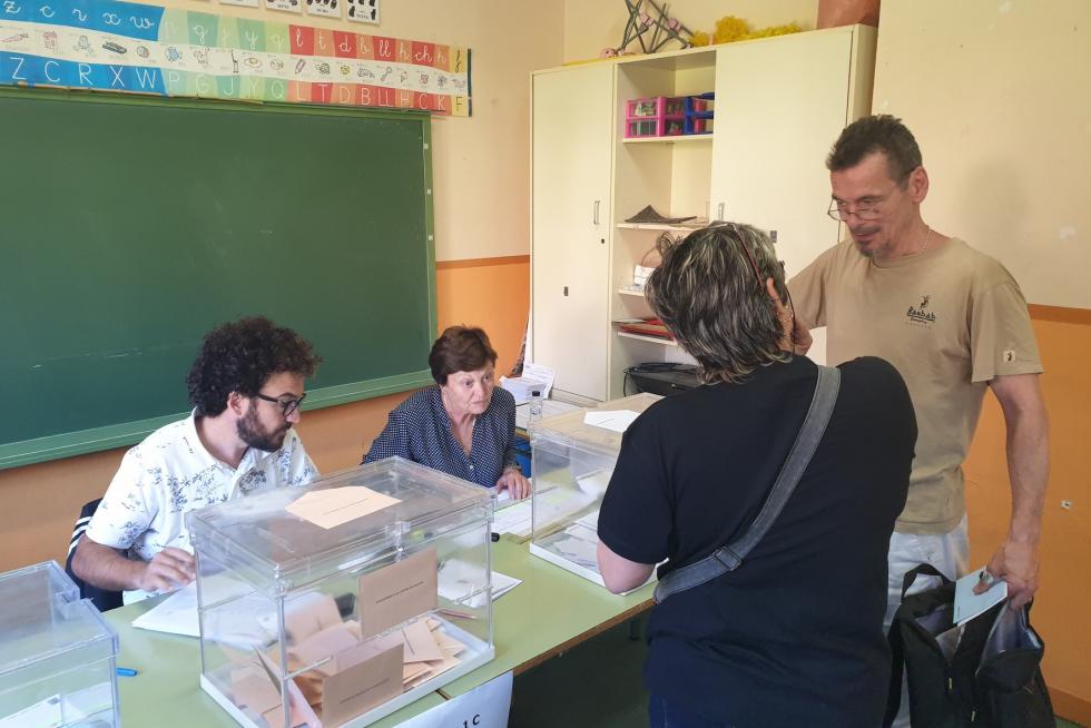 Votaciones en las elecciones municipales, autonómicas y europeas en Huesca