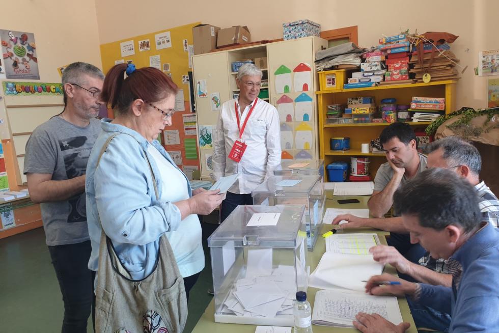 Votaciones en las elecciones municipales, autonómicas y europeas en Huesca