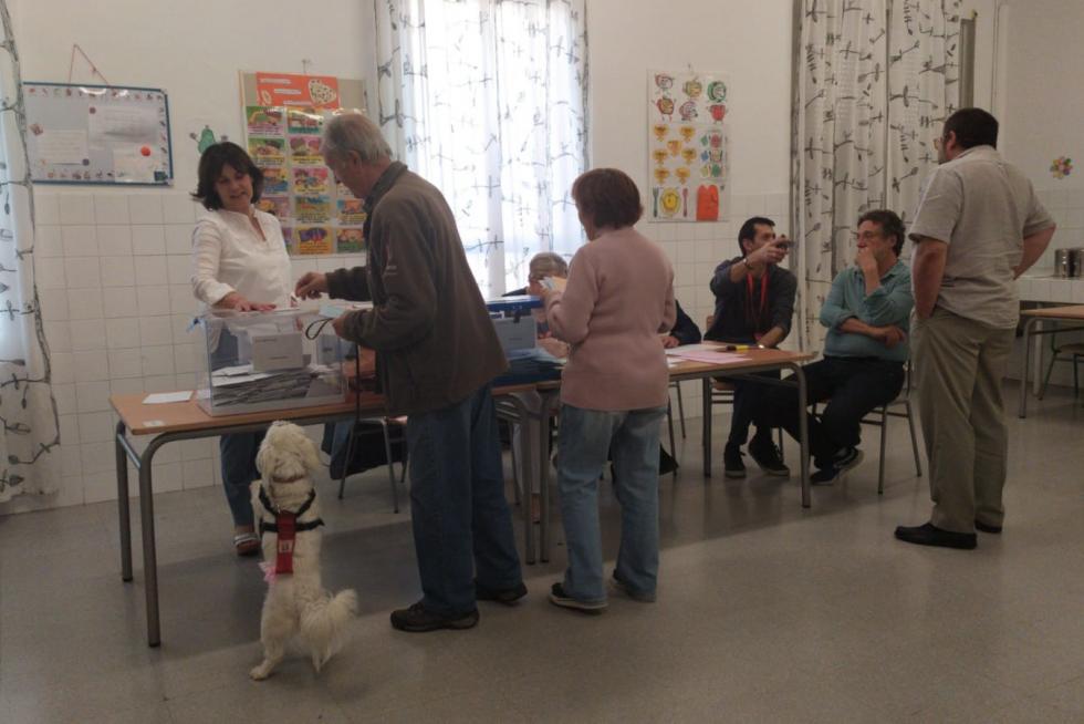 Votaciones en las elecciones municipales, autonómicas y europeas en Huesca