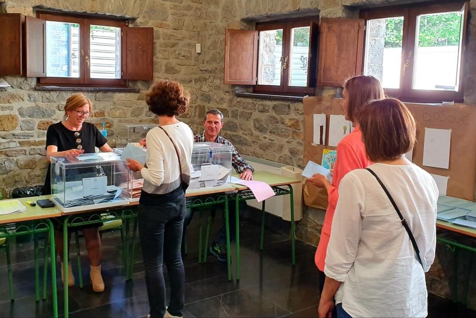 Votaciones en las elecciones municipales, autonómicas y europeas en Huesca