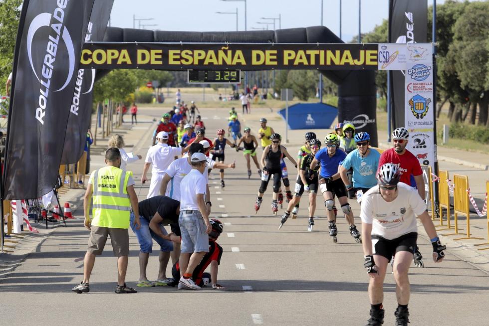 I Maratón Roller Huesca La Magia