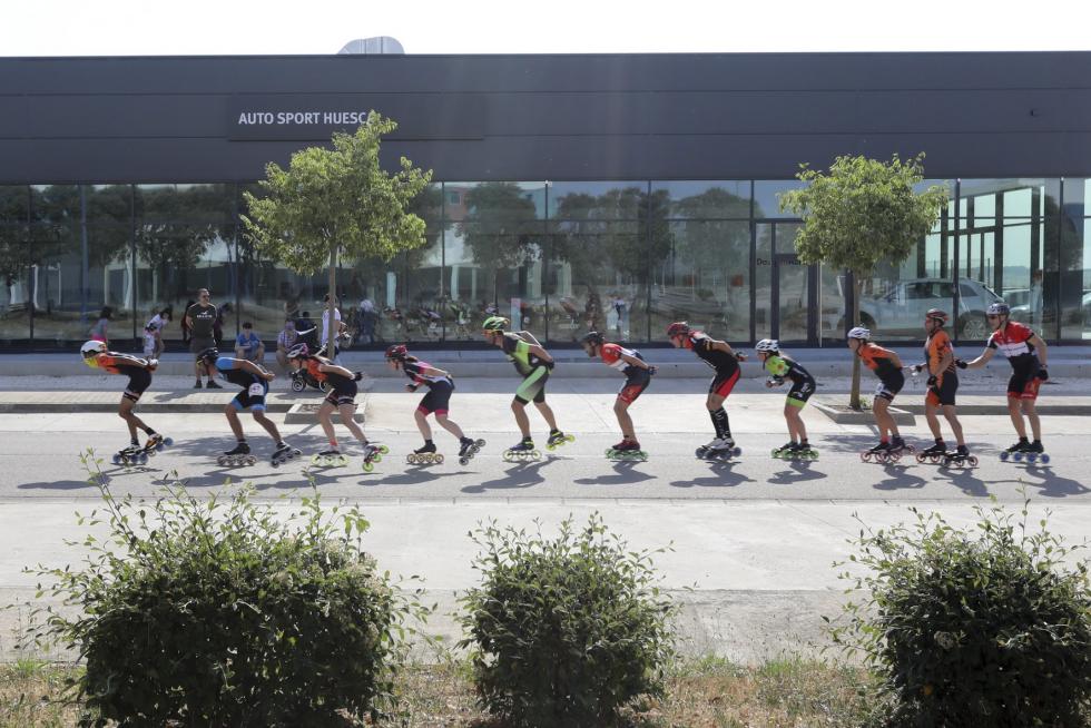 I Maratón Roller Huesca La Magia