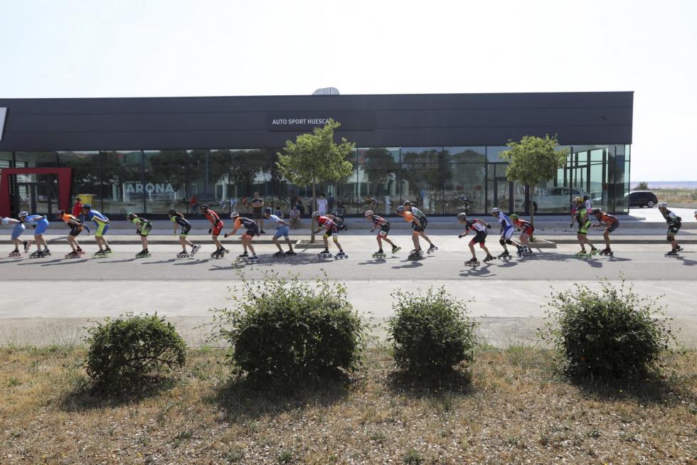 I Maratón Roller Huesca La Magia