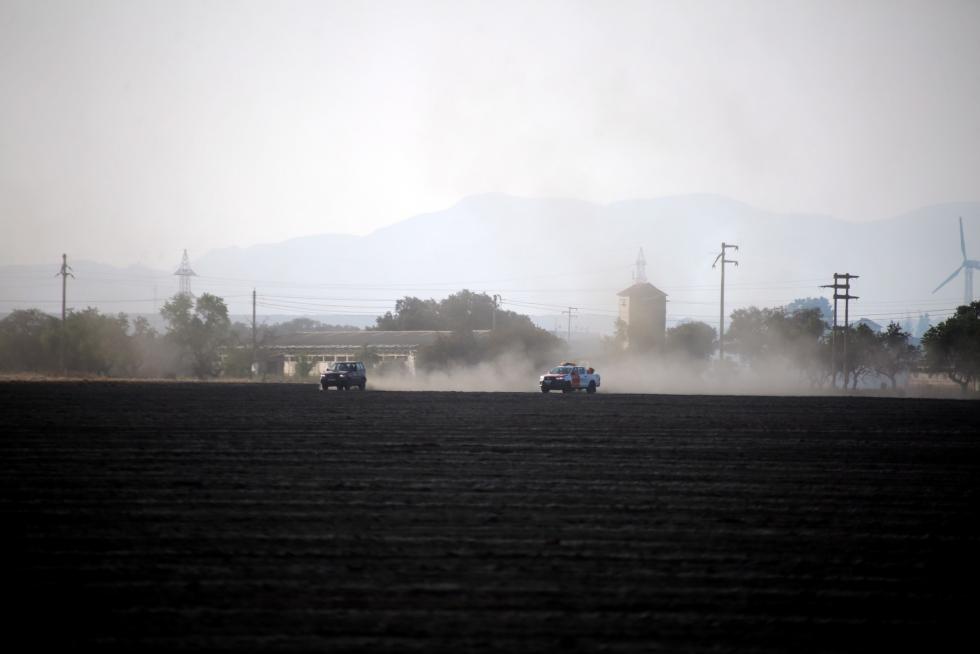 Incendio en las cercanías de Plhus en Huesca