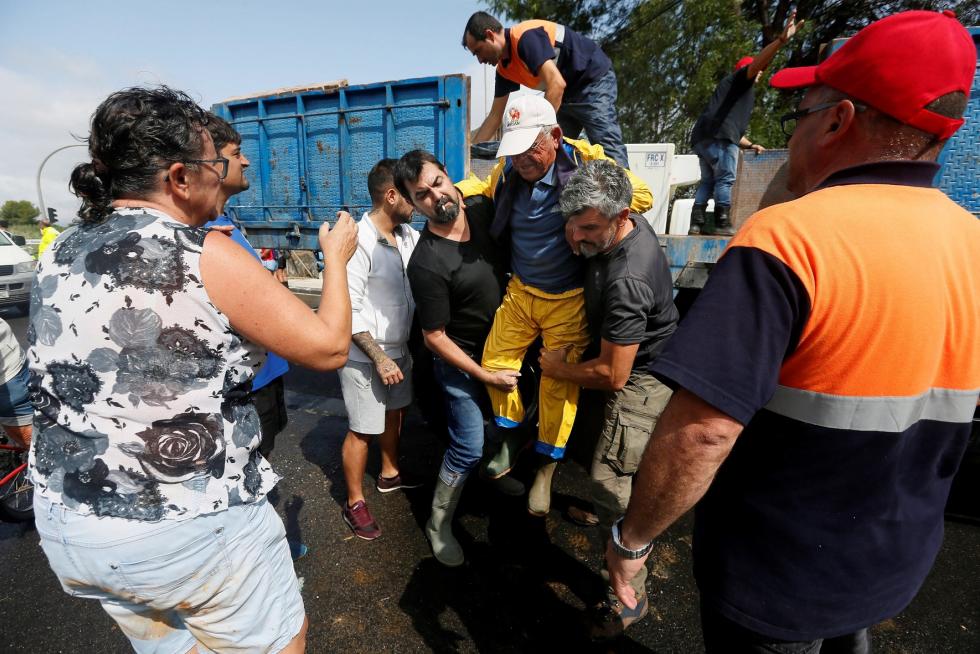 Efectos de la gota fría o Dana en España