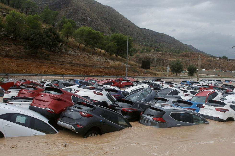 Efectos de la gota fría o Dana en España