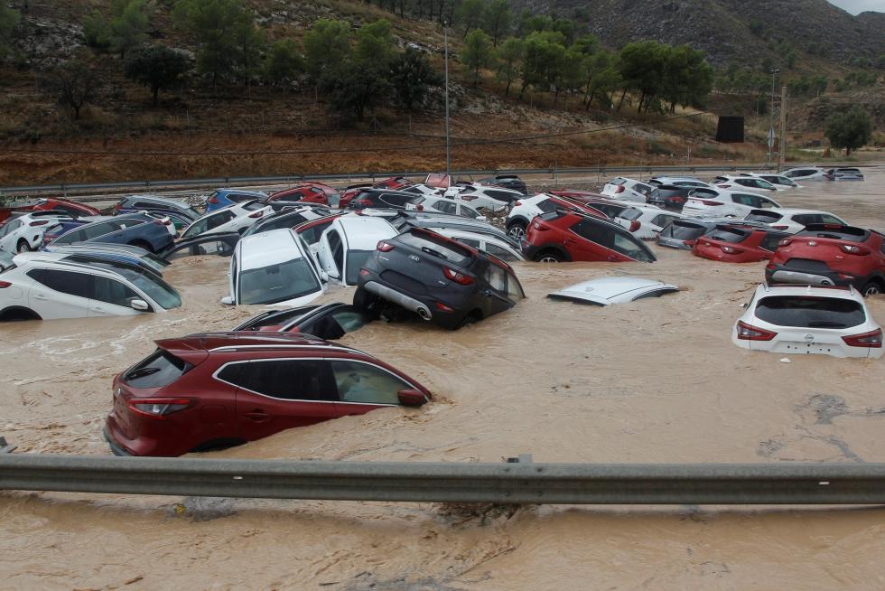 Efectos de la gota fría o Dana en España