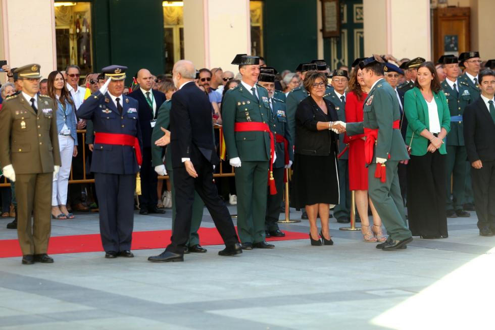 La Guardia Civil celebra los actos en hornor a su patrona, la Virgen del Pilar